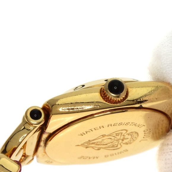 Gucci 6300l Logo Wrist watch GP Leather Ladies - Picture 13 of 15